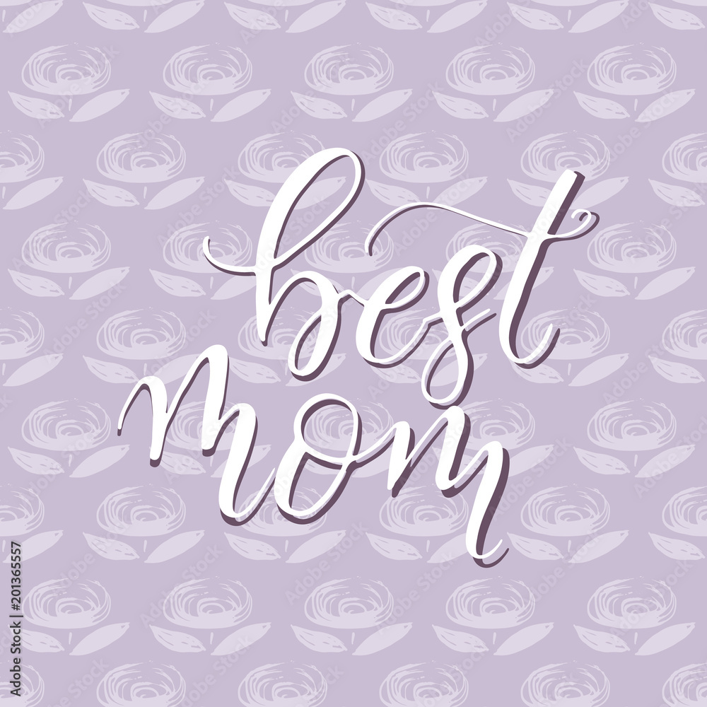 Obraz premium Mother's day postcard