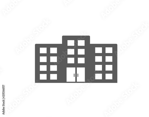 City Shopping mall Building icon