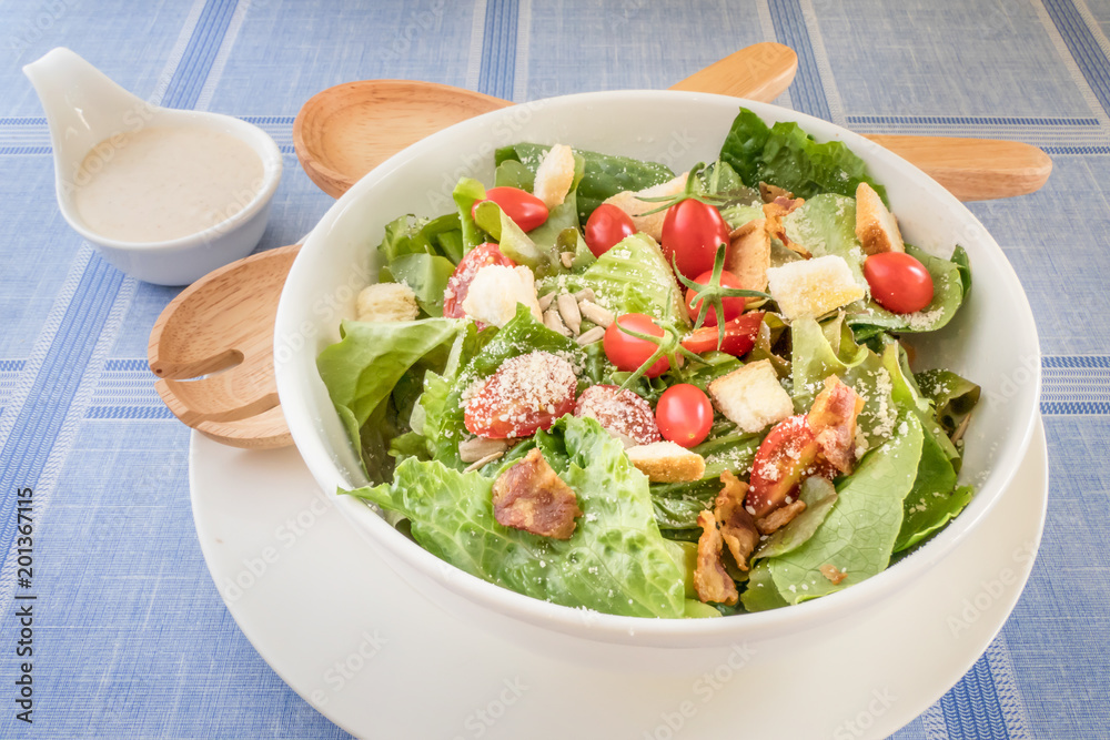 fresh organic salad fresh organic salad