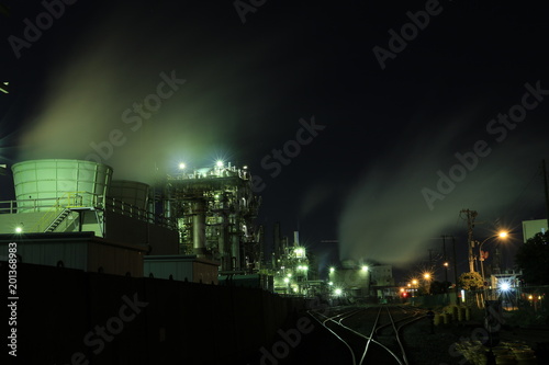 工場夜景　川崎 © nino