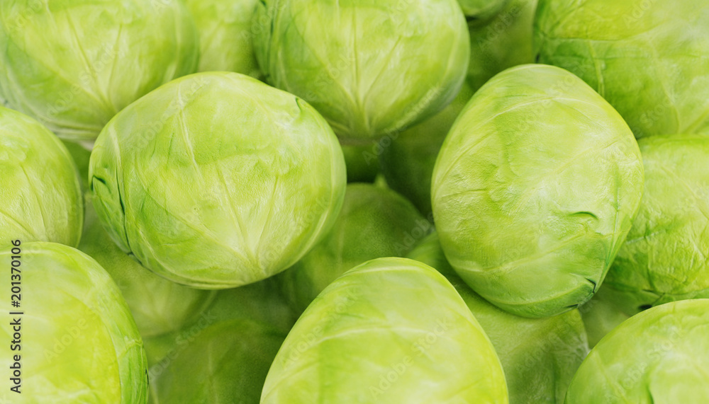 Realistic 3D Render of Brussels Sprouts Realistic 3D Render of Brussels Sprouts