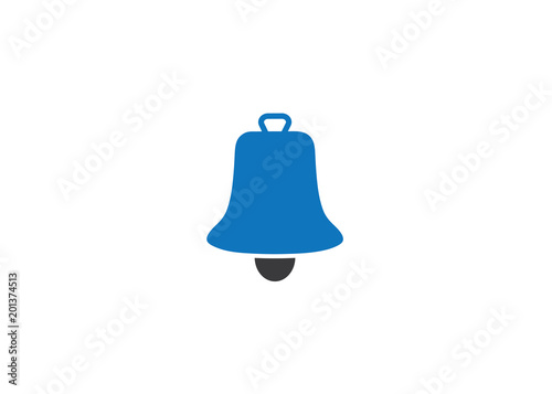 Modern notification bell icon 