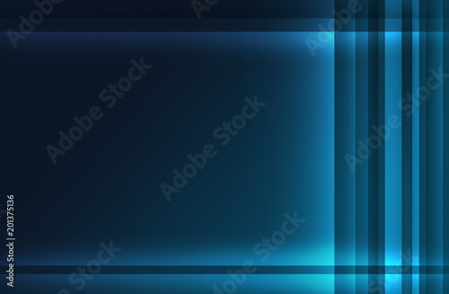 Wallpaper Mural Blue abstract background. Lines. Overflow. The form. Frame Torontodigital.ca