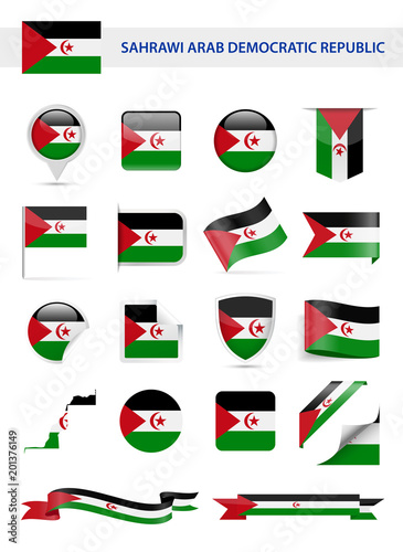 Sahrawi Arab Democratic Republic Flag Vector Set Free Download Sahrawi Arab Democratic Republic Flag Vector Set - GFXLoad