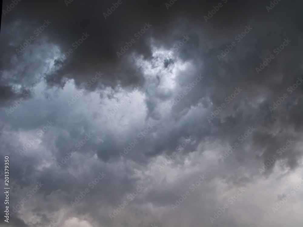 Obraz premium Burzowe chmury.