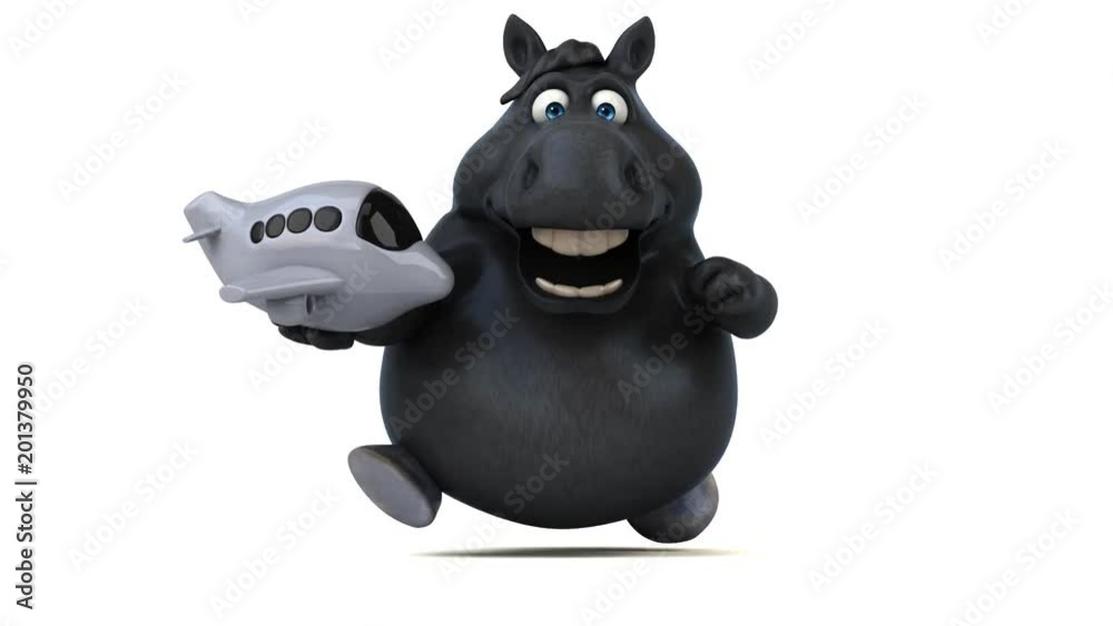 Fun horse - 3D Animation Fun horse - 3D Animation