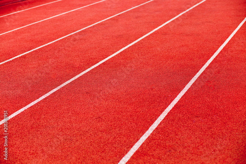 All-weather running track background 