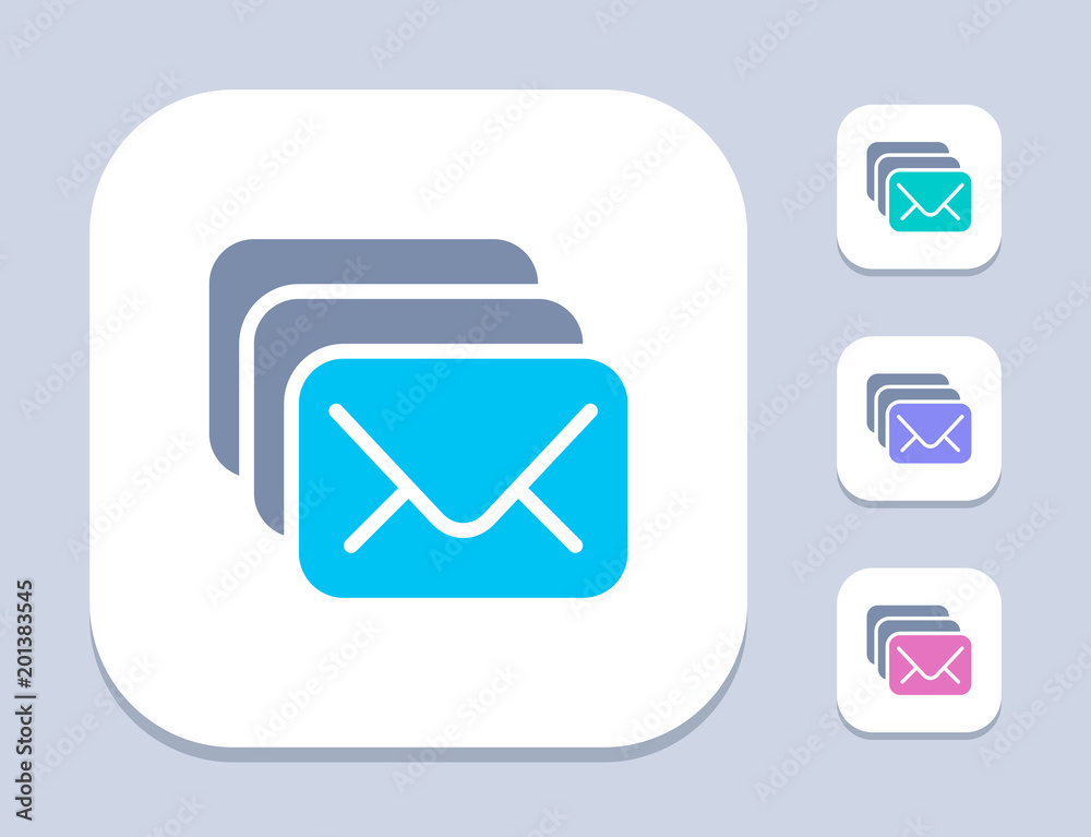 Mail Stack - LED Duo Icons. A professional, pixel-perfect icon. Mail Stack - LED Duo Icons. A professional, pixel-perfect icon.