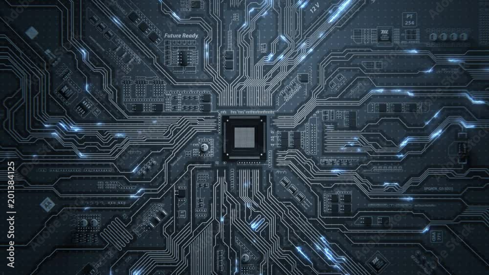 Motherboard Circuit Background