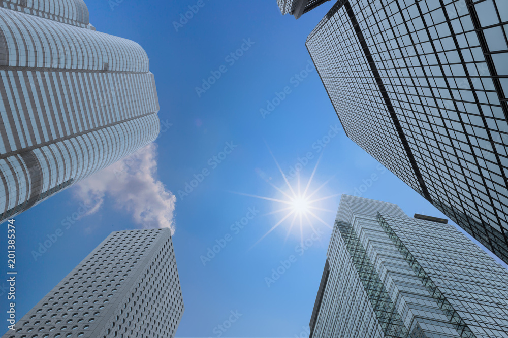 Fototapeta premium business building exterior