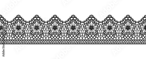 Seamless Vector Lace Pattern