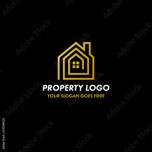 property house logo concept