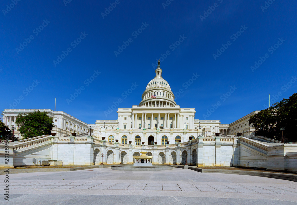 US Capitol building dome Washington DC.