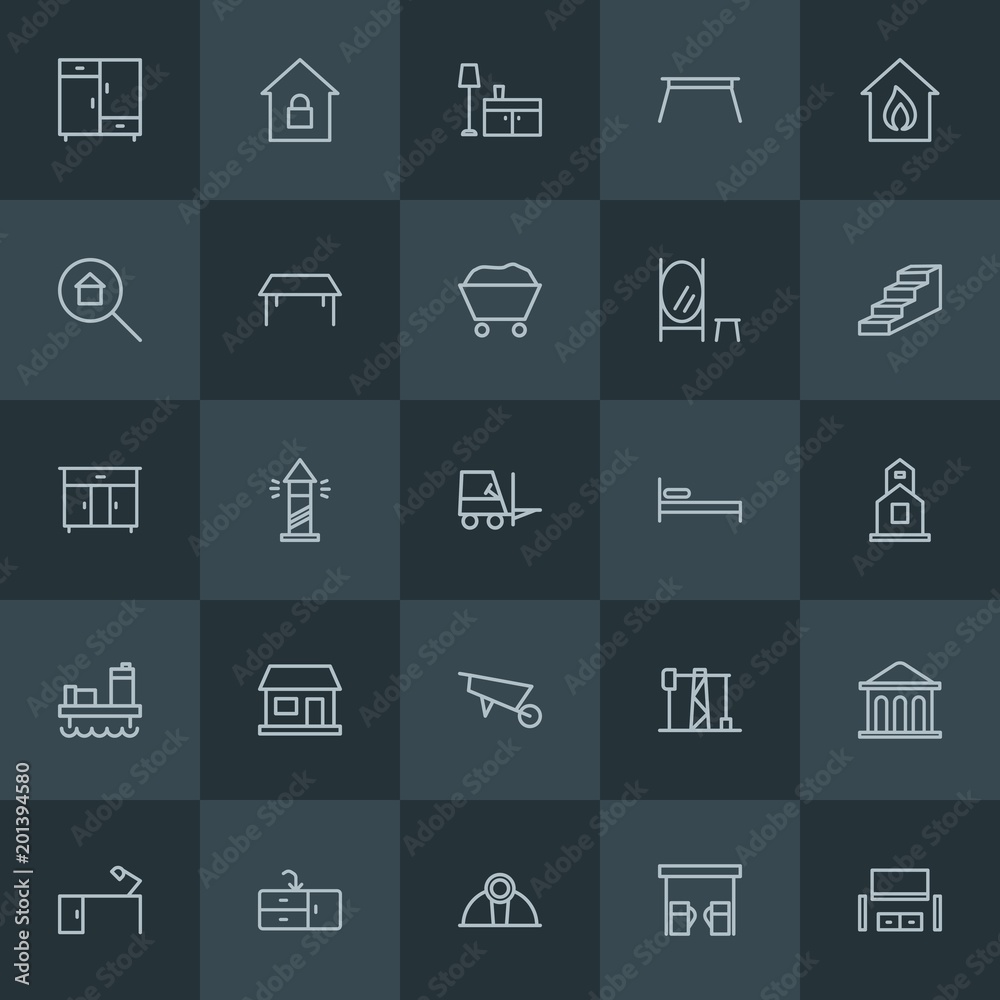 Modern Simple Set of industry, buildings, furniture Vector outline Icons. ..Contains such Icons as banking, home, bathroom, gasoline, gas and more on dark background. Fully Editable. Pixel Perfect. Modern Simple Set of industry, buildings, furniture Vector outline Icons. ..Contains such Icons as banking, home, bathroom, gasoline, gas and more on dark background. Fully Editable. Pixel Perfect.