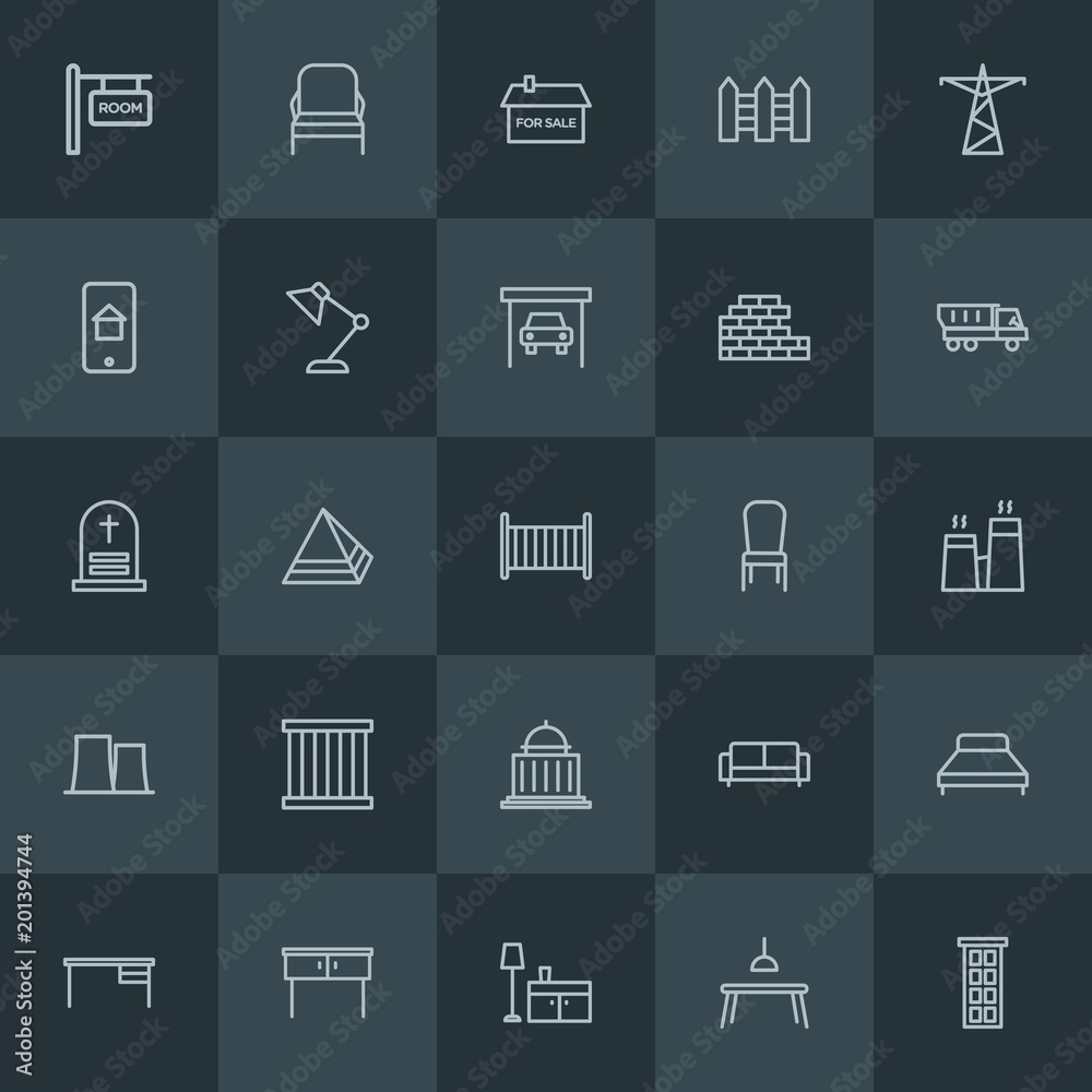 Modern Simple Set of industry, buildings, furniture Vector outline Icons. ..Contains such Icons as city, building, house, pyramid, house and more on dark background. Fully Editable. Pixel Perfect. Modern Simple Set of industry, buildings, furniture Vector outline Icons. ..Contains such Icons as city, building, house, pyramid, house and more on dark background. Fully Editable. Pixel Perfect.