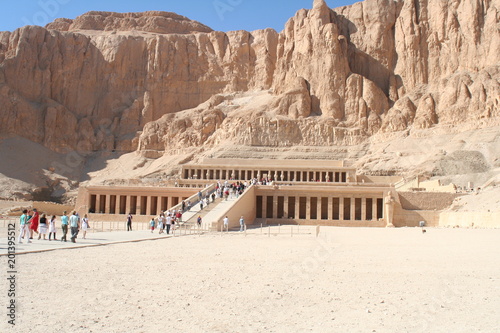 Temple Of Hatsheput  Luxor Egypt Africa