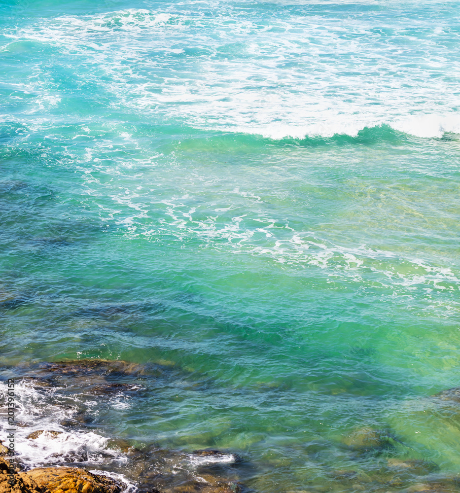 Fototapeta premium Fundo com água do mar