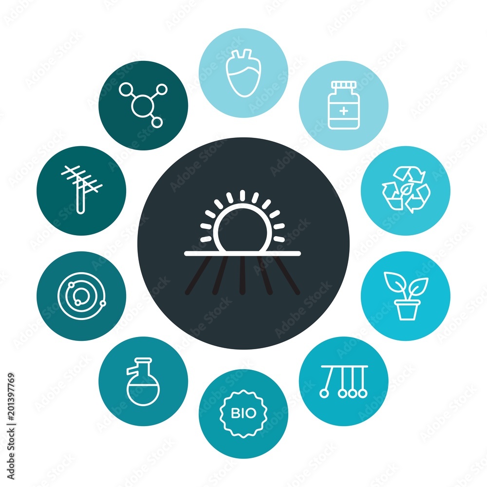 health, science, nature Infographic Colorful outline Icons Set. Contains such Icons as laboratory, medical, dish, physics, experiment, chemistry, nature and more. ..Fully Editable. Pixel Perfect health, science, nature Infographic Colorful outline Icons Set. Contains such Icons as laboratory, medical, dish, physics, experiment, chemistry, nature and more. ..Fully Editable. Pixel Perfect