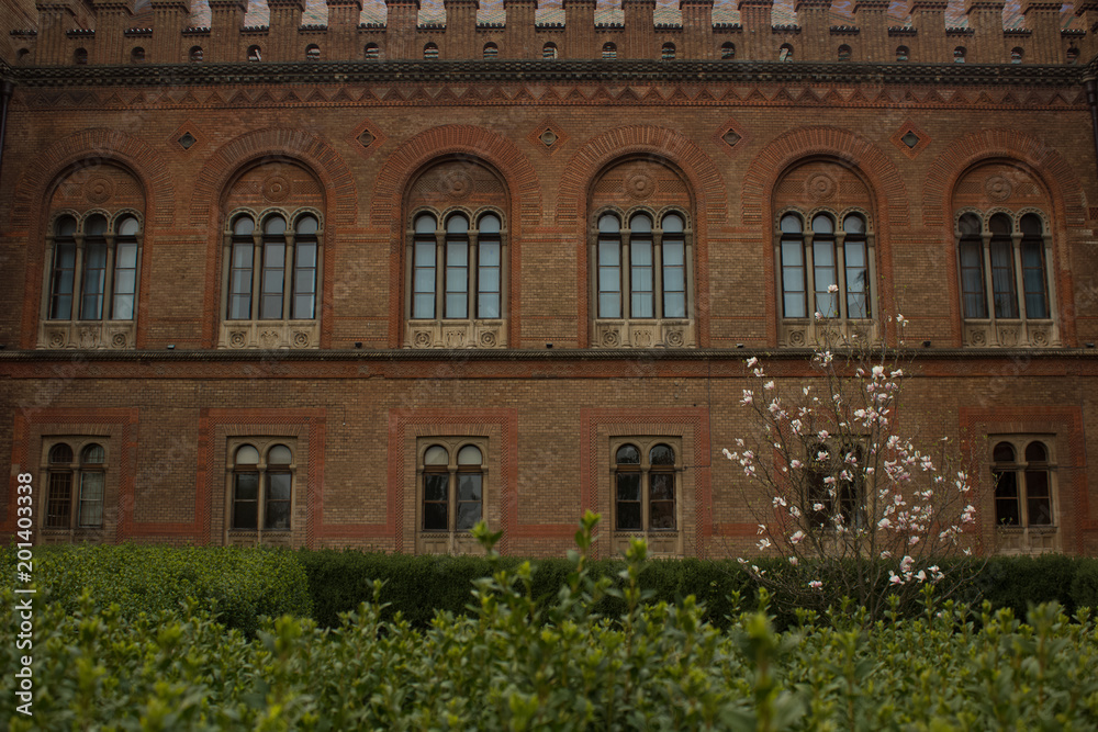 Fototapeta premium Old classic building from renaissance time concept