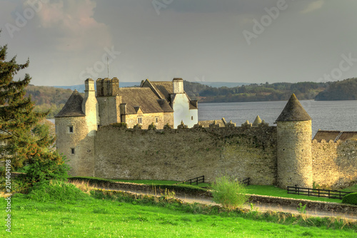 Fotografie Parkes Castle in County Leitrim, Ireland