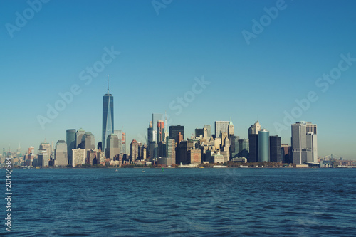 New York Skyline vom Wasser © Justin