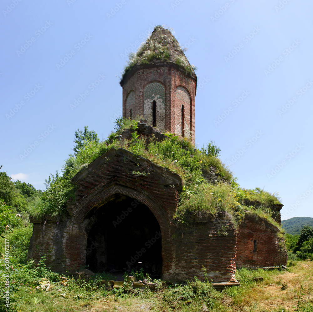 Abandoned Armenian monastery of Kirants