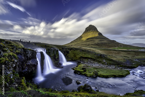 Iceland Kurkjufellsfoss Falls