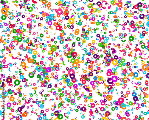 Abstract geometric pattern. Background with colored shapes. Mosaic graphic design. Vivid backdrop for Banners, Posters, Flyers. Vector
