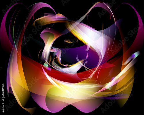 Abstract background composed of simple elements