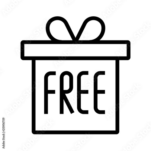 Free gift icon
