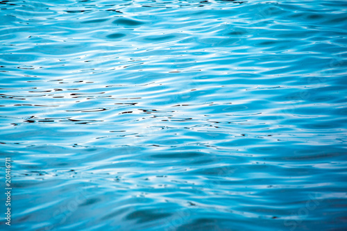 blue bright water surface, backgroun texture