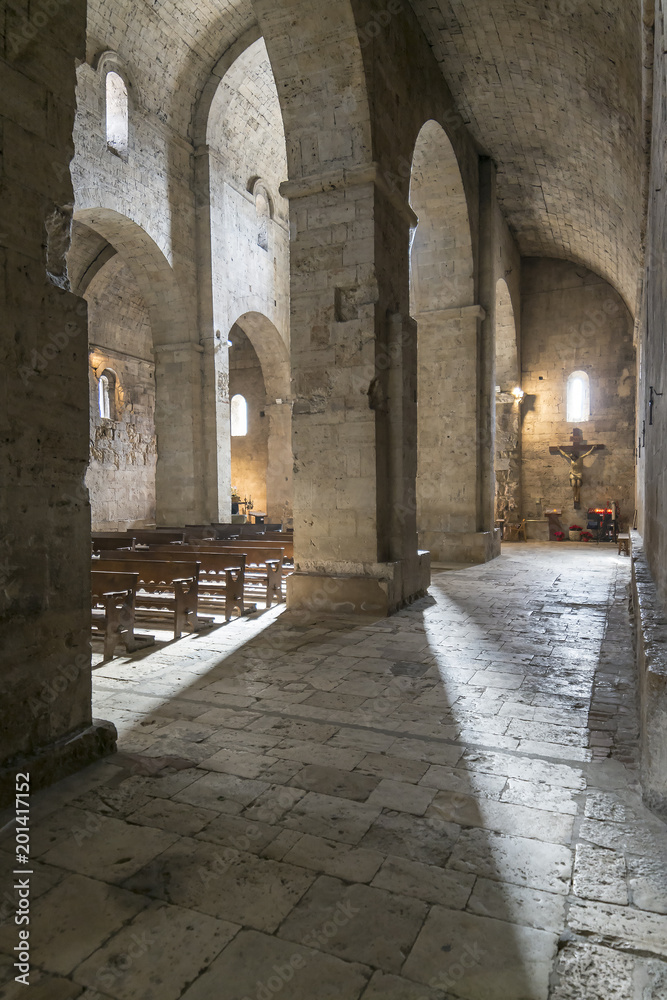 San Pedro (Pere) church in Besalu Catalona Spain