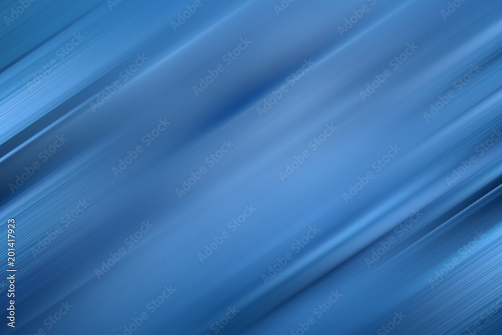 Fototapeta premium Blurred blue lines