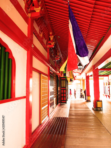 Temple somewhere close to Ikuta City, Japan photo