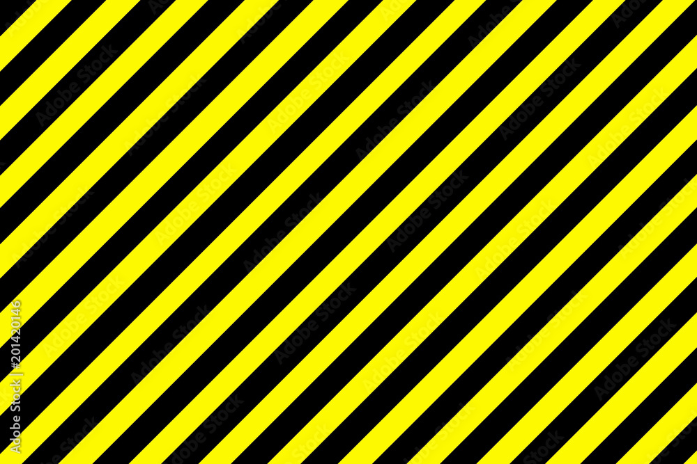Black and yellow striped background Black and yellow striped background