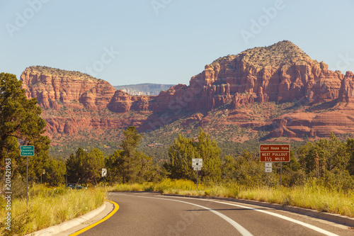 The natural beauty of the red rock canyons and sandstone. © Tomasz Wozniak
