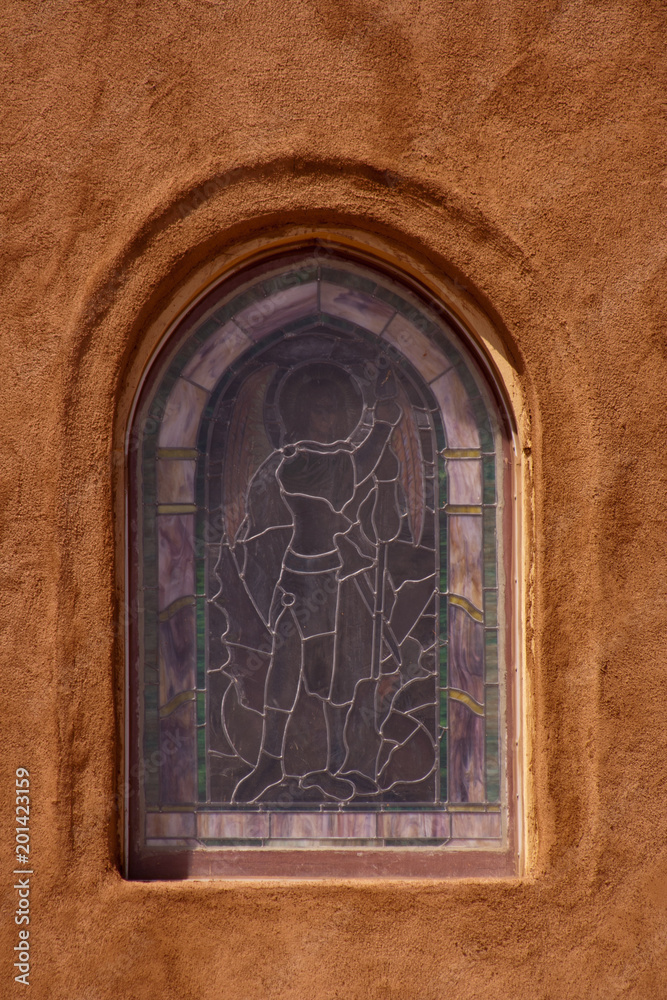 Southwestern church window