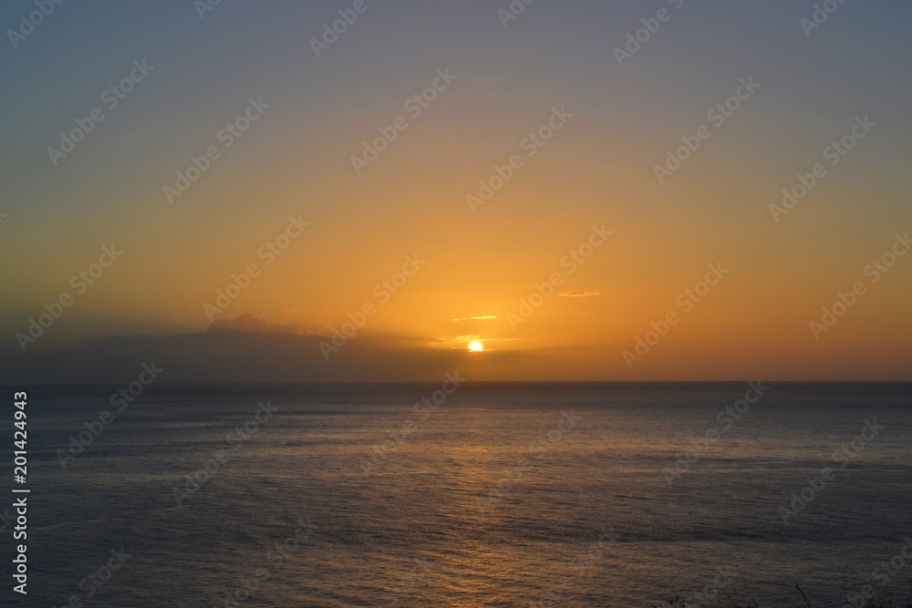 Sunset, Martinique