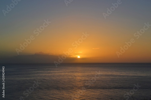 Sunset  Martinique