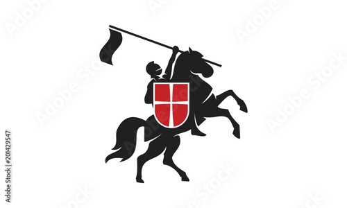 Knight Shield Vector 