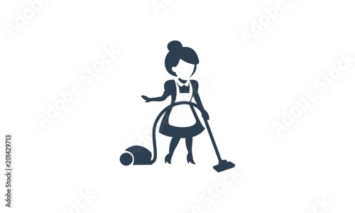 Housekeeper Icon Vector