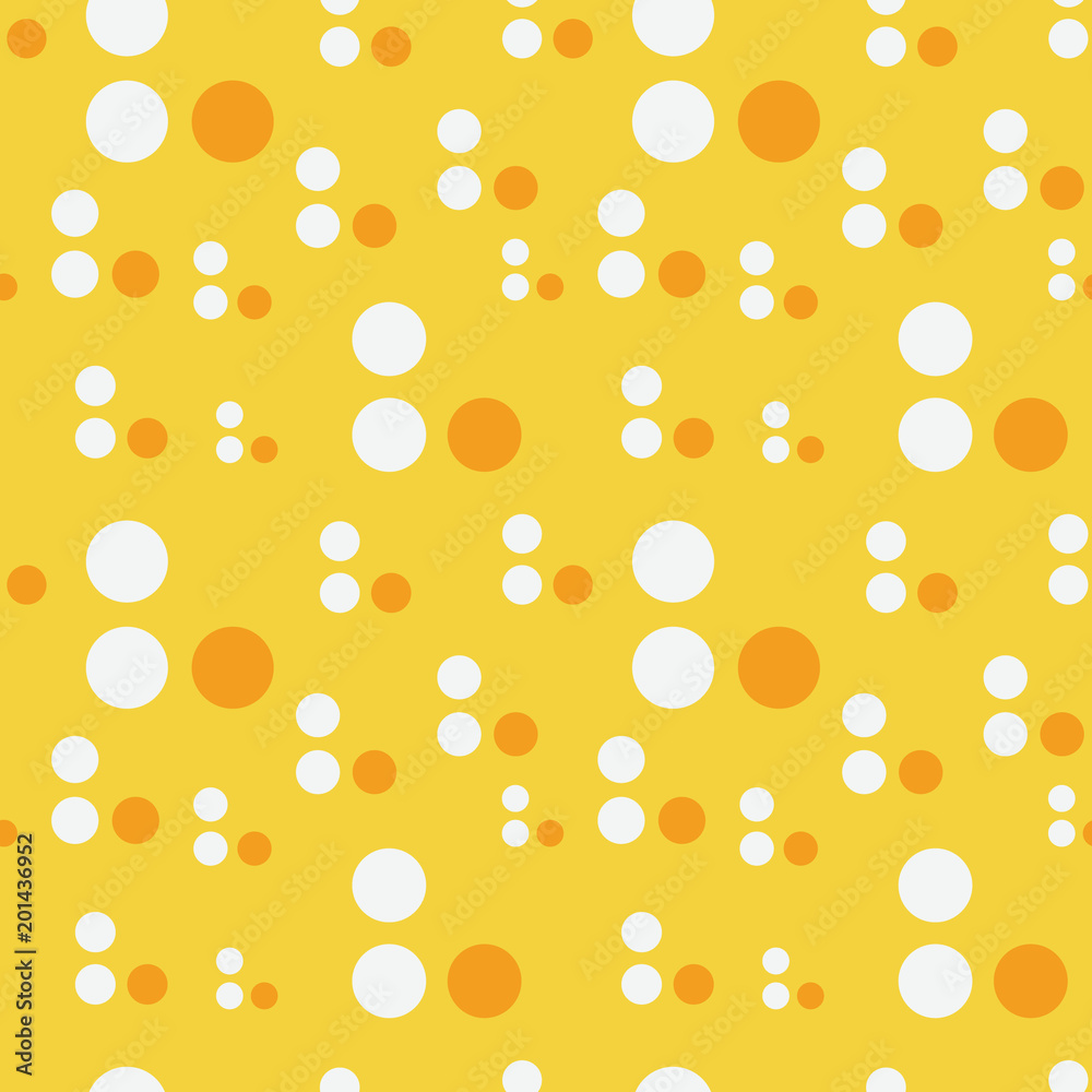 Abstract circle drop seamless pattern. Simple geometry series. Abstract circle drop seamless pattern. Simple geometry series.