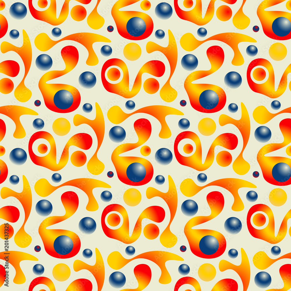 Abstract wild nature seamless pattern. Natural abstract series. Abstract wild nature seamless pattern. Natural abstract series.