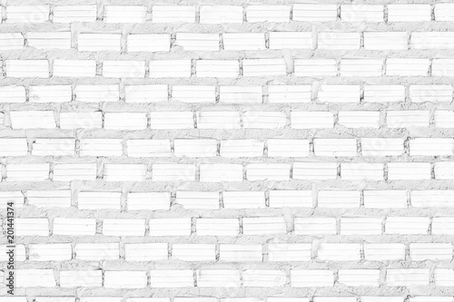 Black and white brick wall texture background or wallpaper abstract paint to flooring and homework.