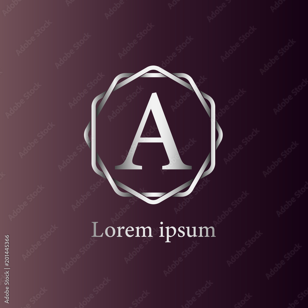 Initial Letter A Logo Tempalate Initial Letter A Logo Tempalate