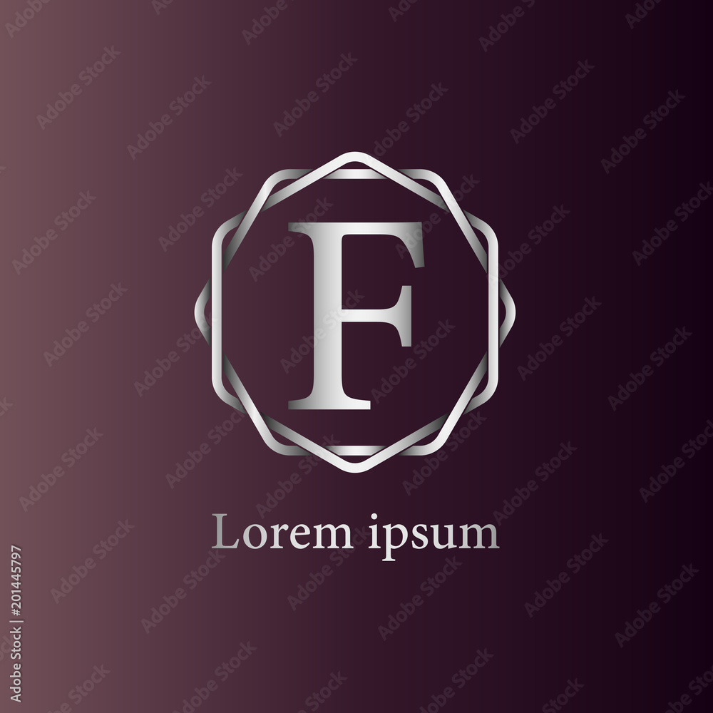Initial Letter F Logo Tempalate Initial Letter F Logo Tempalate