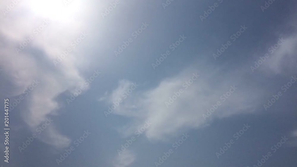 春の空 タイムラプス 太陽 春の空 タイムラプス 太陽