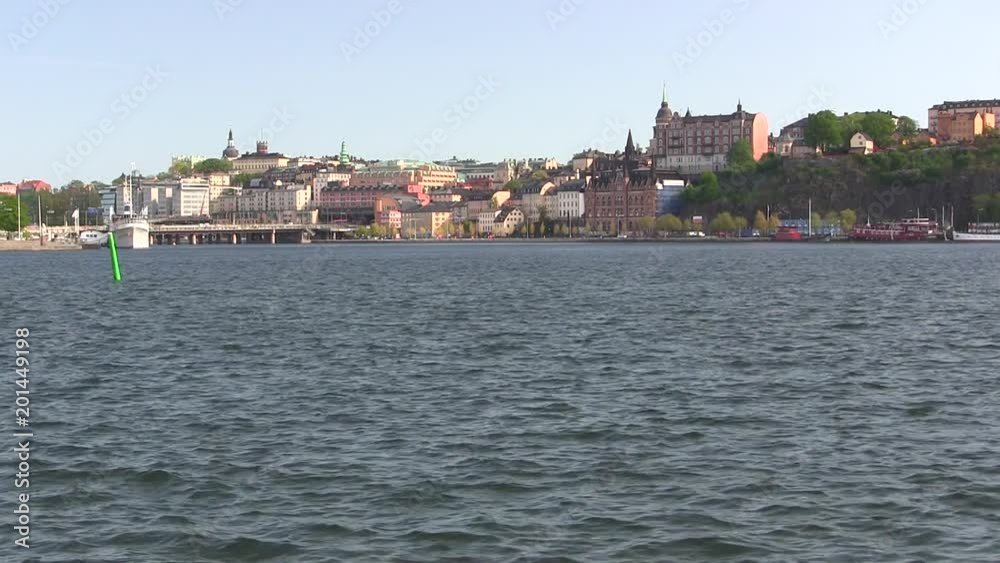 View of Södermalm, quater of Stockholm, Sweden. View of Södermalm, quater of Stockholm, Sweden.