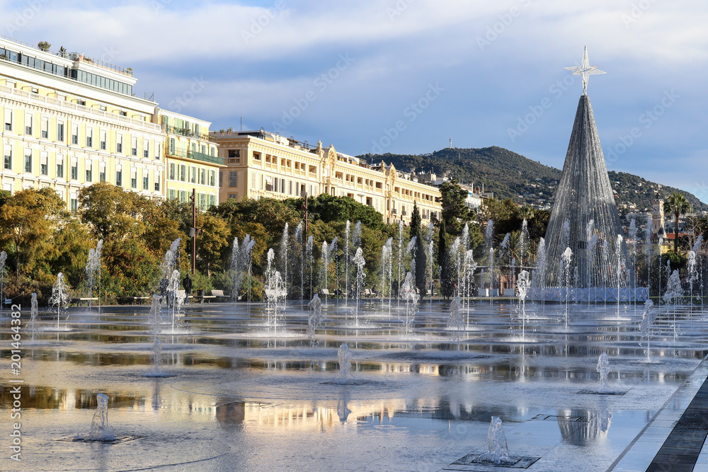 Obraz premium Piazza Messena Nizza
