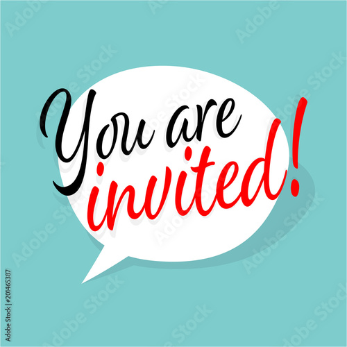 You are invited